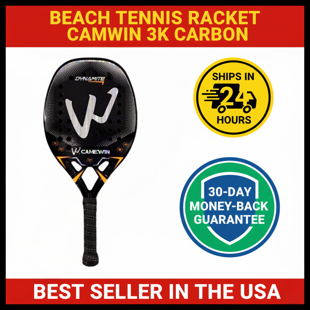 The new 3k carbon Beach tennis racket Full carbon fiber CAMEWIN
