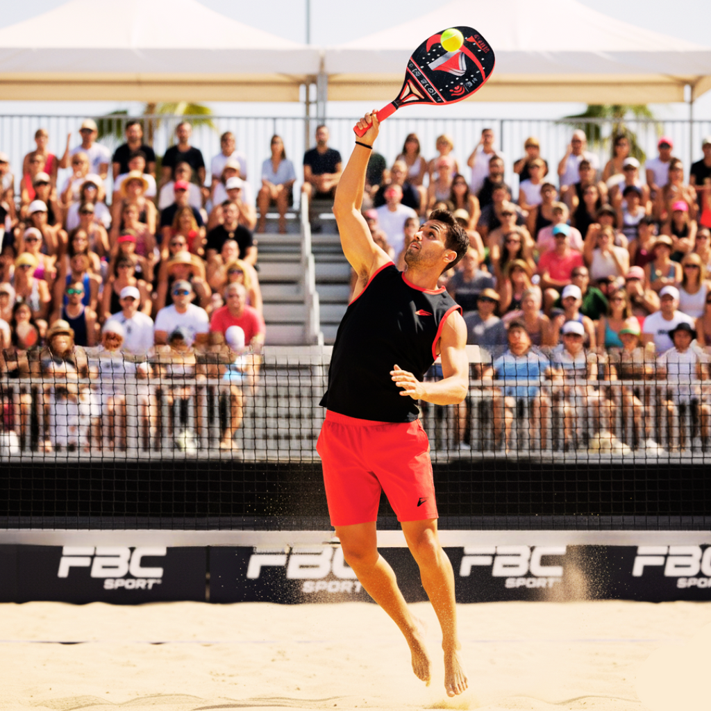 Beach Tennis Racket 3k 100% Carbon. Professional Line 2026 FBC SPORT