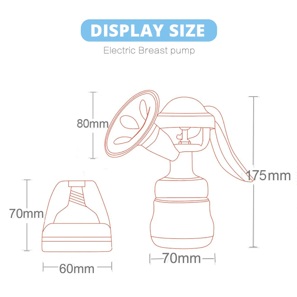 Manual Breast Pump Silicone Breast Pump Baby Milk Breastfeeding Accessories BPA Free Sucking Postpartum Supplies Accessories