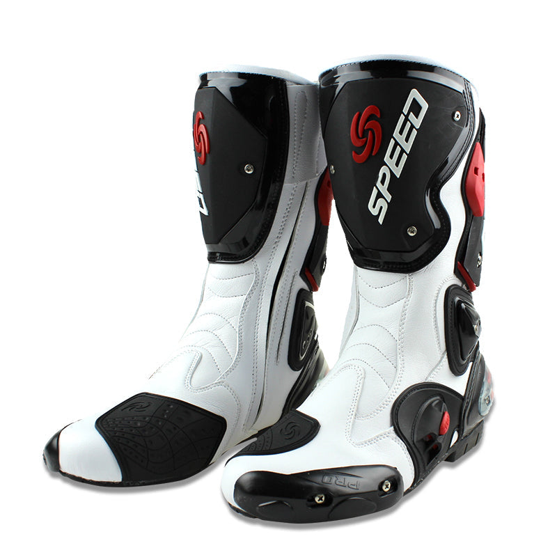 PRO-BIKER Motocross Boots Bikes Motorcycle Boots Shoes for Men Protection Motorbike Riding Motorcycle Shoes