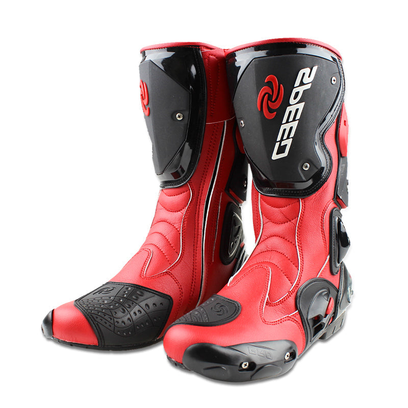 PRO-BIKER Motocross Boots Bikes Motorcycle Boots Shoes for Men Protection Motorbike Riding Motorcycle Shoes