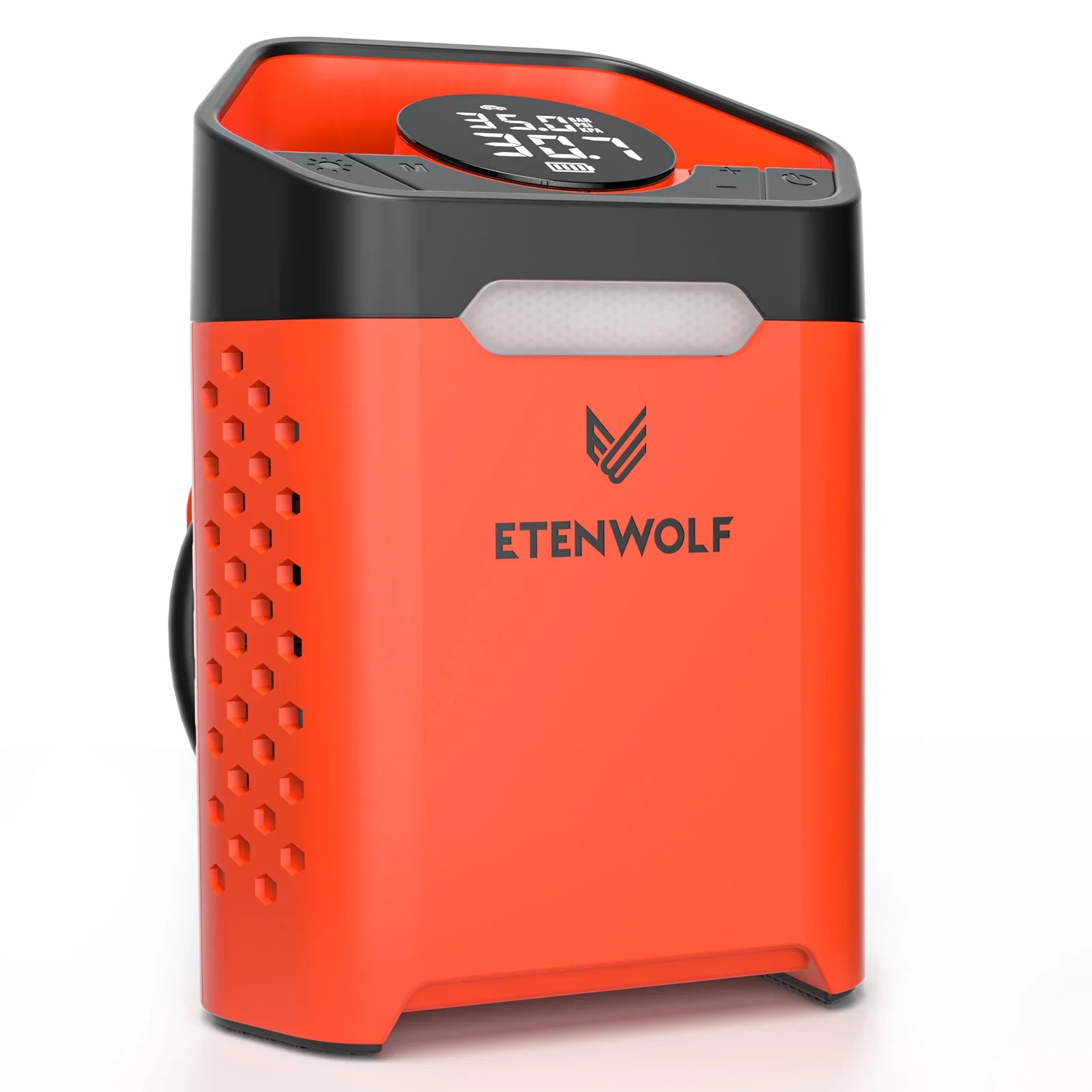 ETENWOLF ZEPHYR V3 Portable Car Compressor 160 PSI 100% Duty Cycle Car Tire Inflator 7800mAh For Cars Motorcycles Bicycles Balls