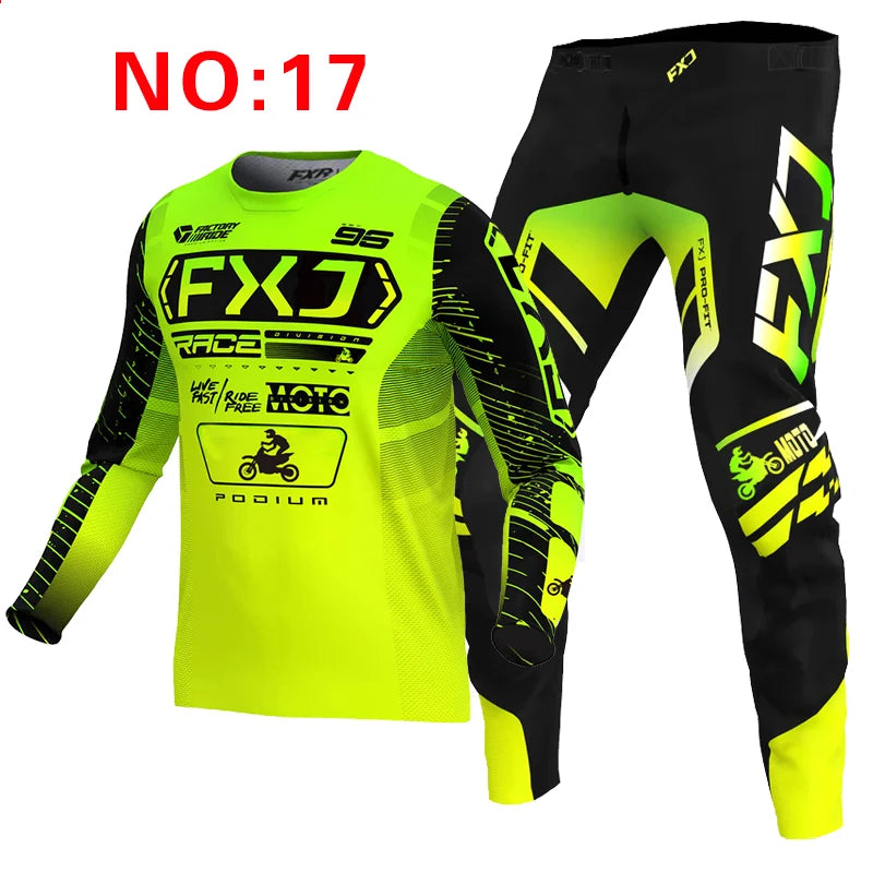 motocross child set MX Jersey and Pants kids children Set Dirt Bike MTB DH UTV Enduro Gear Combo Off Road Youth Racing Suit