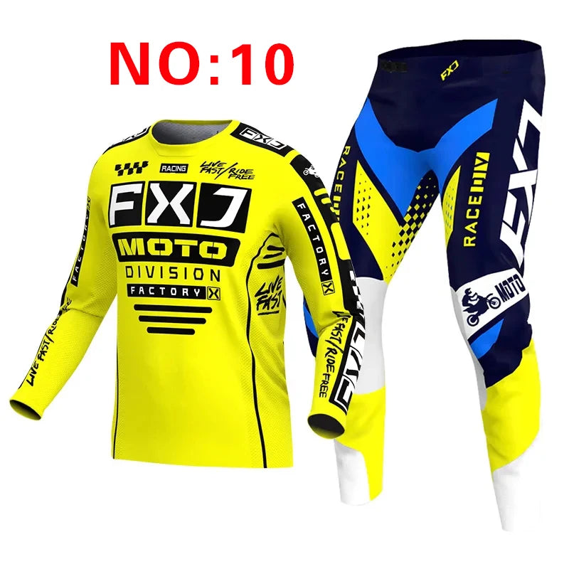 motocross child set MX Jersey and Pants kids children Set Dirt Bike MTB DH UTV Enduro Gear Combo Off Road Youth Racing Suit
