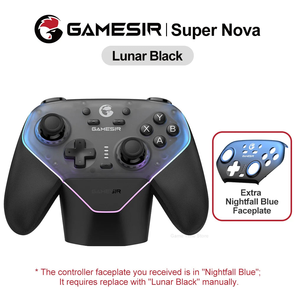 Gamesir Super Nova Wireless Controller T4N Nova Pro Bluetooth Gamepad Hall Effect Joysticks for PC Nintendo Switch Android iOS