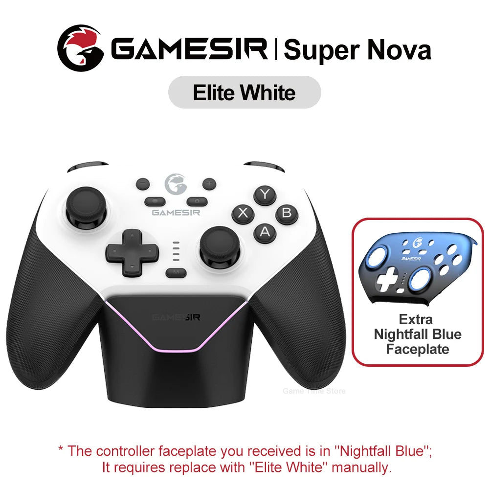 Gamesir Super Nova Wireless Controller T4N Nova Pro Bluetooth Gamepad Hall Effect Joysticks for PC Nintendo Switch Android iOS