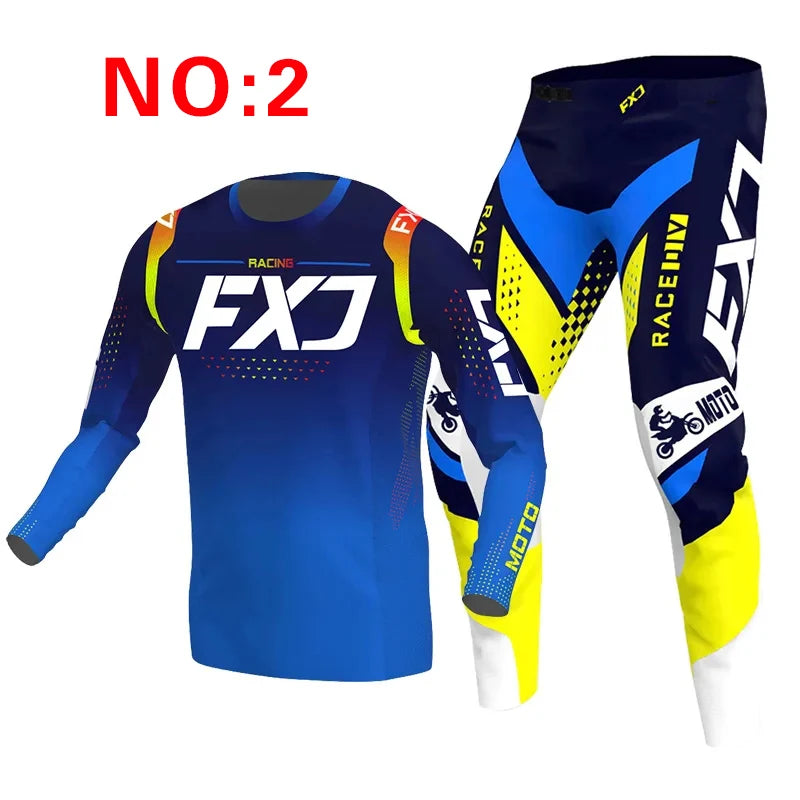 motocross child set MX Jersey and Pants kids children Set Dirt Bike MTB DH UTV Enduro Gear Combo Off Road Youth Racing Suit
