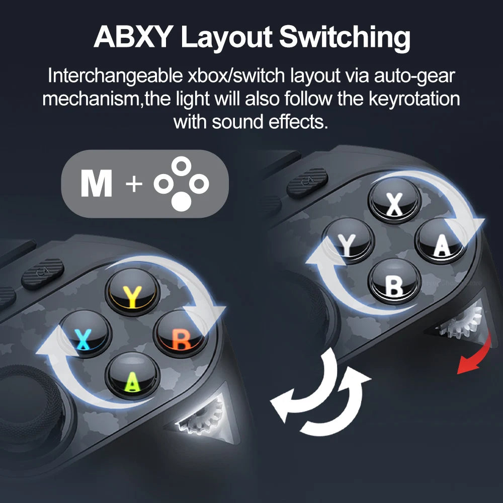 GameSir Tarantula Pro Gamepads PC for Nintendo Switch 2 Switch Android iOS TMR Hall sticks NFC 6 axis Gyro 9 Programmable Button