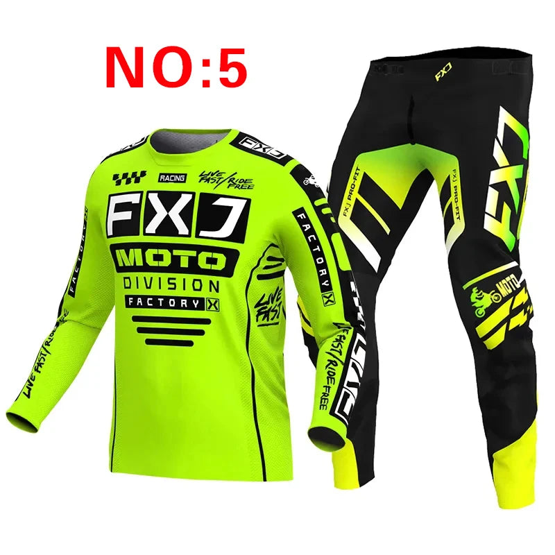 motocross child set MX Jersey and Pants kids children Set Dirt Bike MTB DH UTV Enduro Gear Combo Off Road Youth Racing Suit
