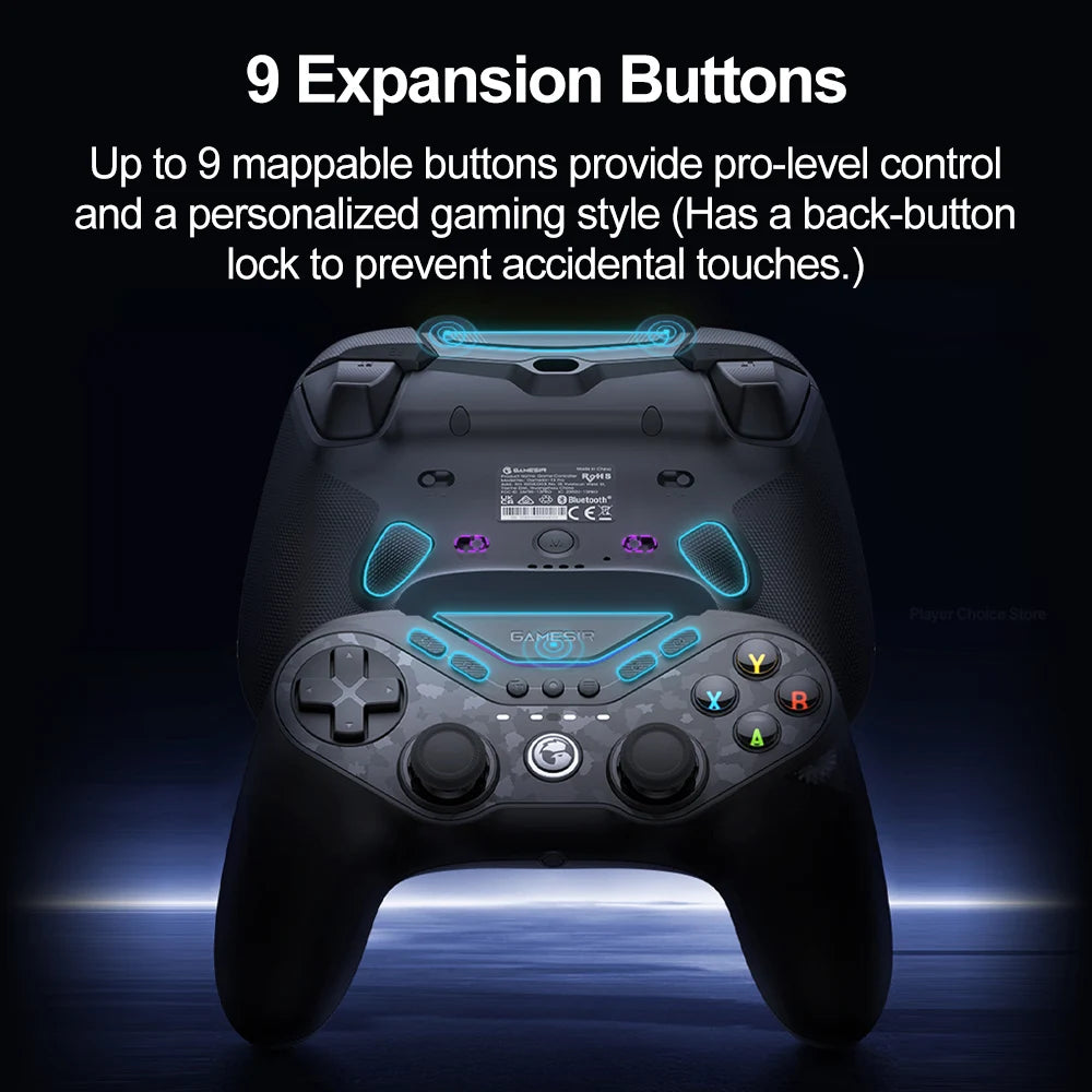 GameSir Tarantula Pro Gamepads PC for Nintendo Switch 2 Switch Android iOS TMR Hall sticks NFC 6 axis Gyro 9 Programmable Button