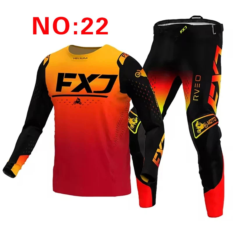 motocross child set MX Jersey and Pants kids children Set Dirt Bike MTB DH UTV Enduro Gear Combo Off Road Youth Racing Suit