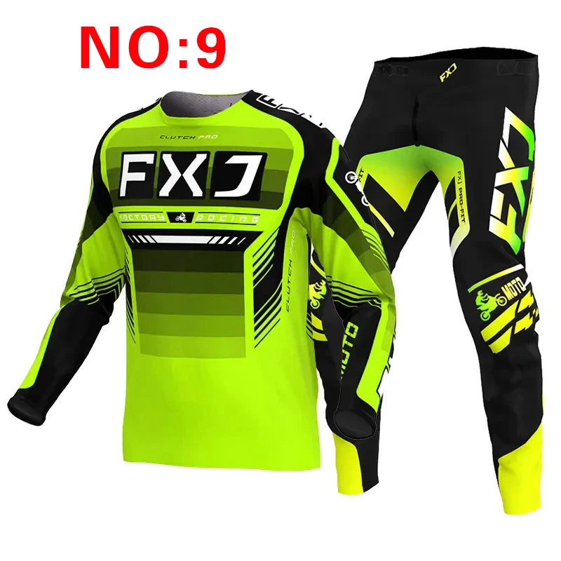 motocross child set MX Jersey and Pants kids children Set Dirt Bike MTB DH UTV Enduro Gear Combo Off Road Youth Racing Suit