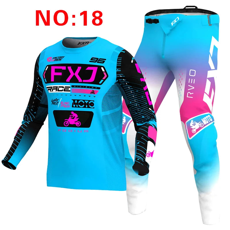 motocross child set MX Jersey and Pants kids children Set Dirt Bike MTB DH UTV Enduro Gear Combo Off Road Youth Racing Suit