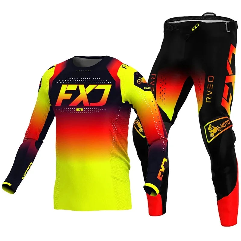motocross child set MX Jersey and Pants kids children Set Dirt Bike MTB DH UTV Enduro Gear Combo Off Road Youth Racing Suit