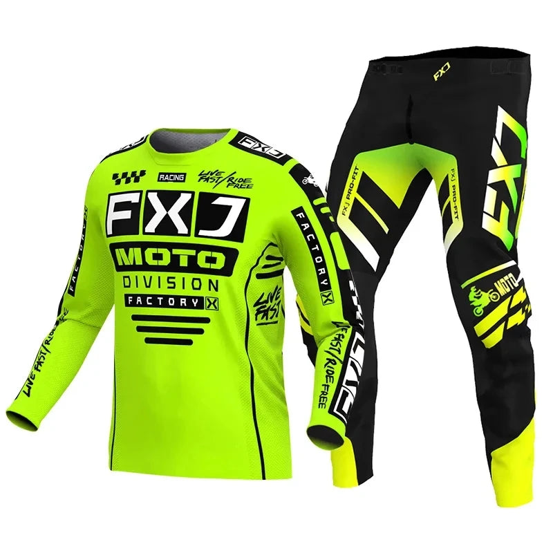 motocross child set MX Jersey and Pants kids children Set Dirt Bike MTB DH UTV Enduro Gear Combo Off Road Youth Racing Suit