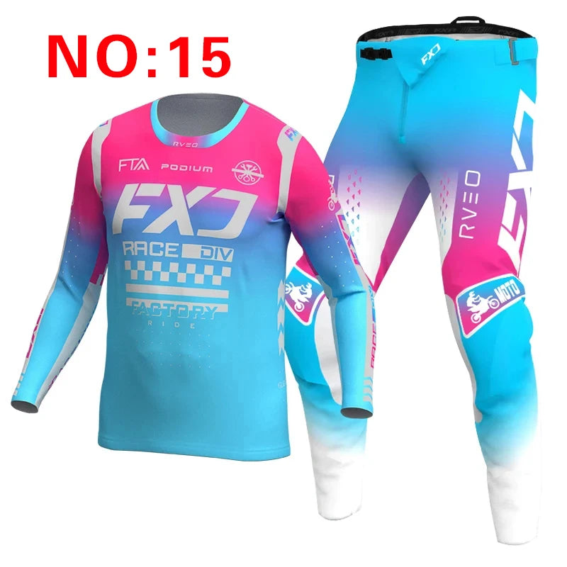 motocross child set MX Jersey and Pants kids children Set Dirt Bike MTB DH UTV Enduro Gear Combo Off Road Youth Racing Suit