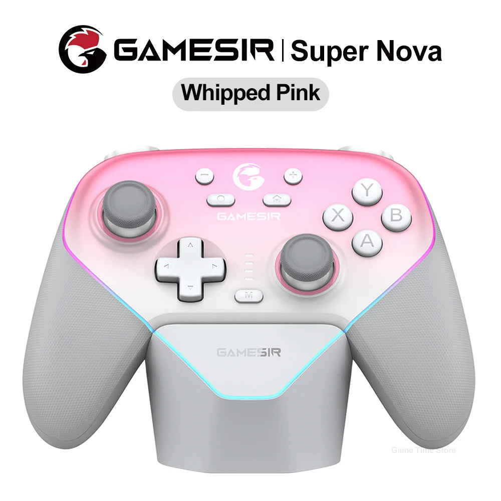 Gamesir Super Nova Wireless Controller T4N Nova Pro Bluetooth Gamepad Hall Effect Joysticks for PC Nintendo Switch Android iOS