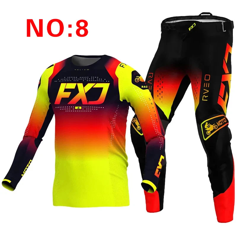 motocross child set MX Jersey and Pants kids children Set Dirt Bike MTB DH UTV Enduro Gear Combo Off Road Youth Racing Suit