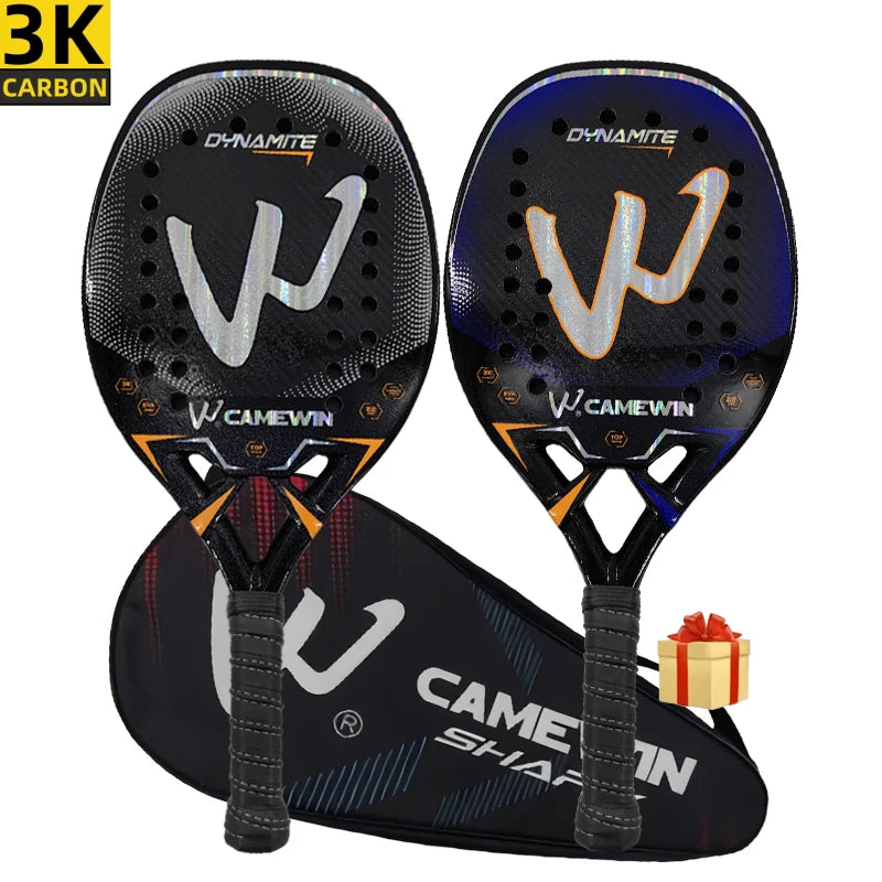 The new 3k carbon Beach tennis racket Full carbon fiber CAMEWIN