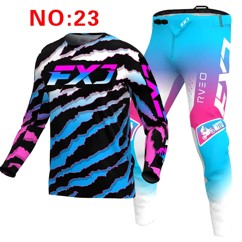 motocross child set MX Jersey and Pants kids children Set Dirt Bike MTB DH UTV Enduro Gear Combo Off Road Youth Racing Suit